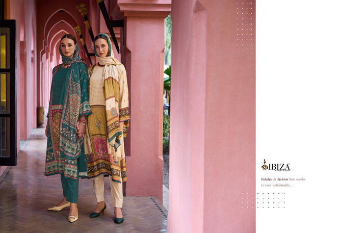 Kabira By Ibiza Viscose Pashmina Digital Printed Dress Material Wholesale Price In Surat